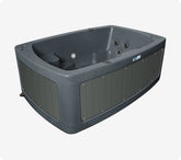 Rotospa DuoSpa S080 2 Person Hot Tub grey